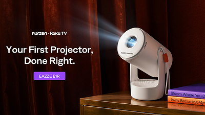 Aurzen Brings Roku TV Projection to Germany with EAZZE E1R, a Netzwelt Innovation Award Winner at IFA 2026