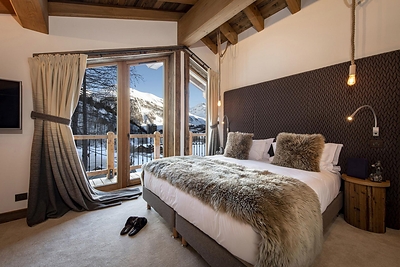 chalets in the French Alps