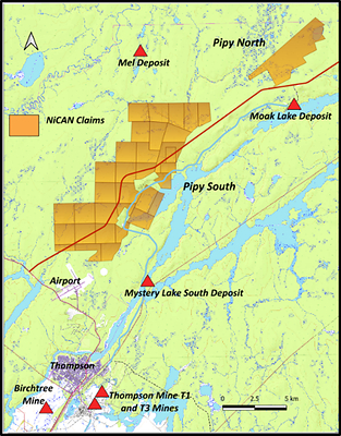 Figure 7: NiCAN Pipy Properties - Location and Infrastructure