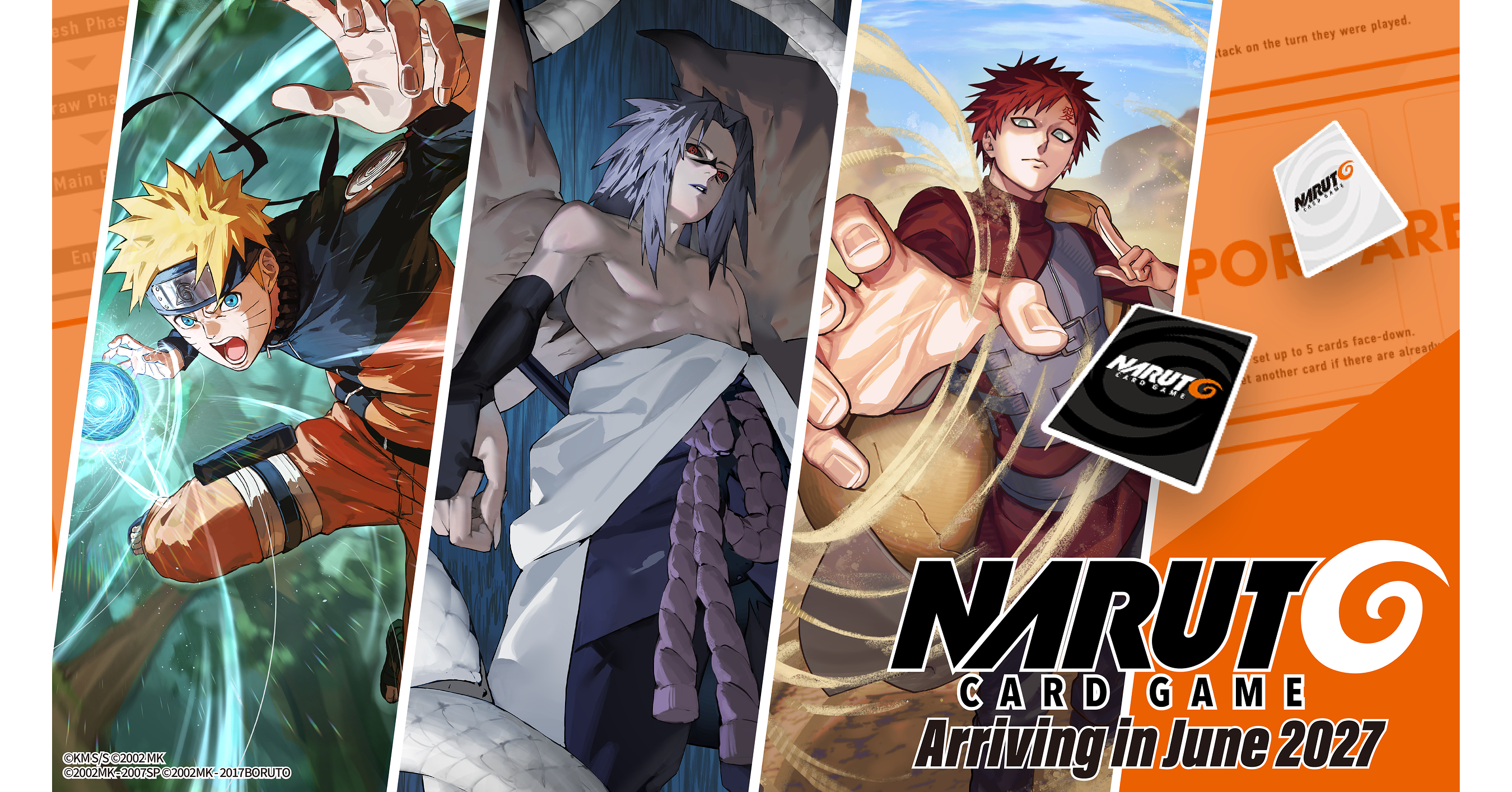 NARUTO CARD GAME Sets June 2027 Worldwide Launch at New York Comic Con