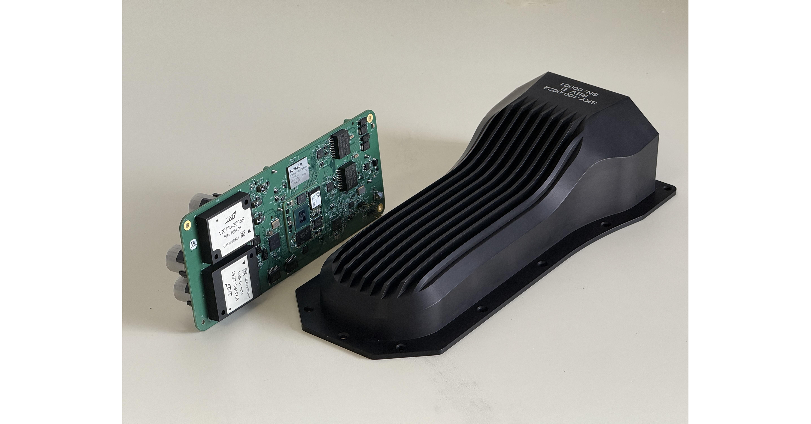 Skyband Systems Begins Production of M100 Avionics Hardware