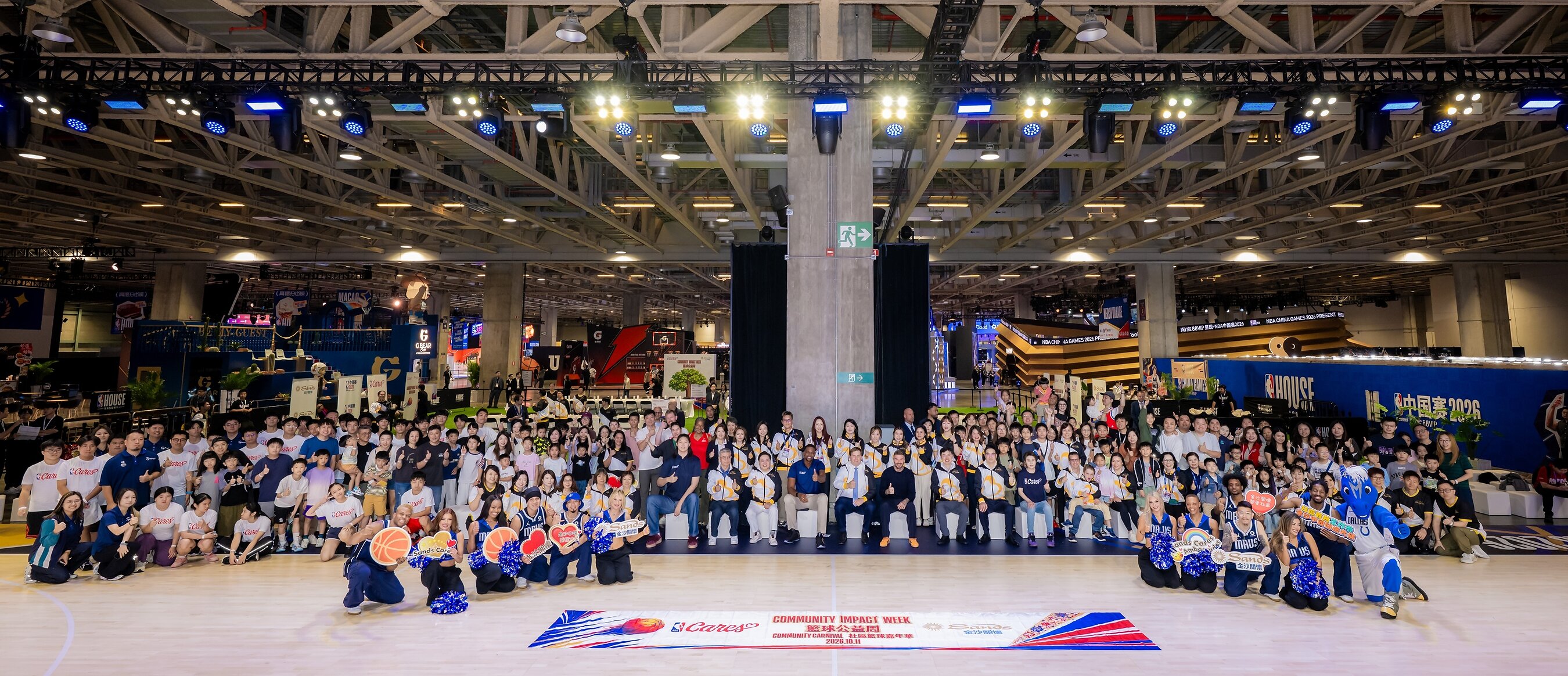 'NBA Cares x Sands Cares Community Impact Week 2026' Successfully Concludes