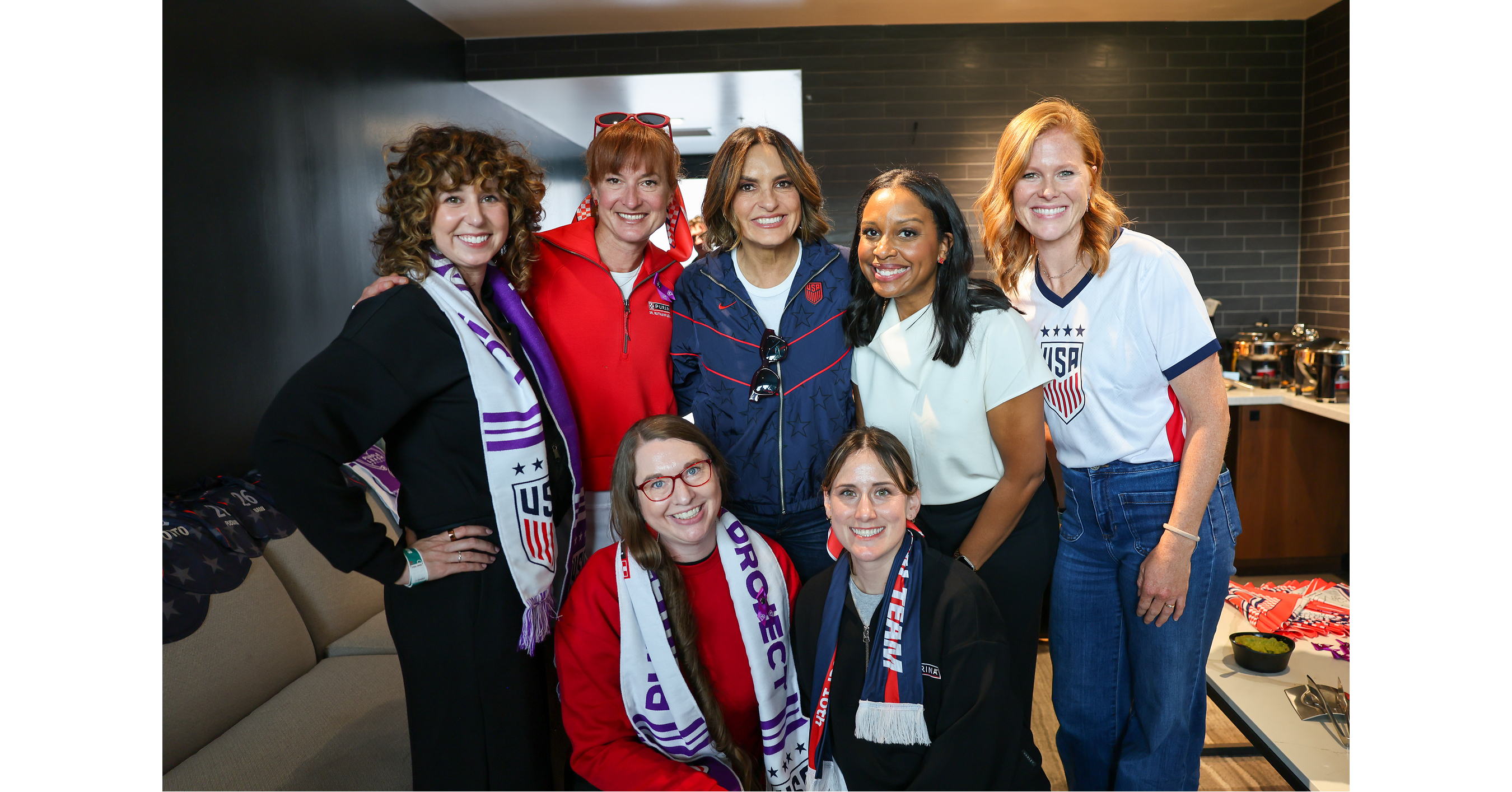 Purina and Mariska Hargitay Bring the Purple Leash Project to U.S. Soccer, Launch Limited-Edition Scarves Supporting Abuse Survivors and Pets