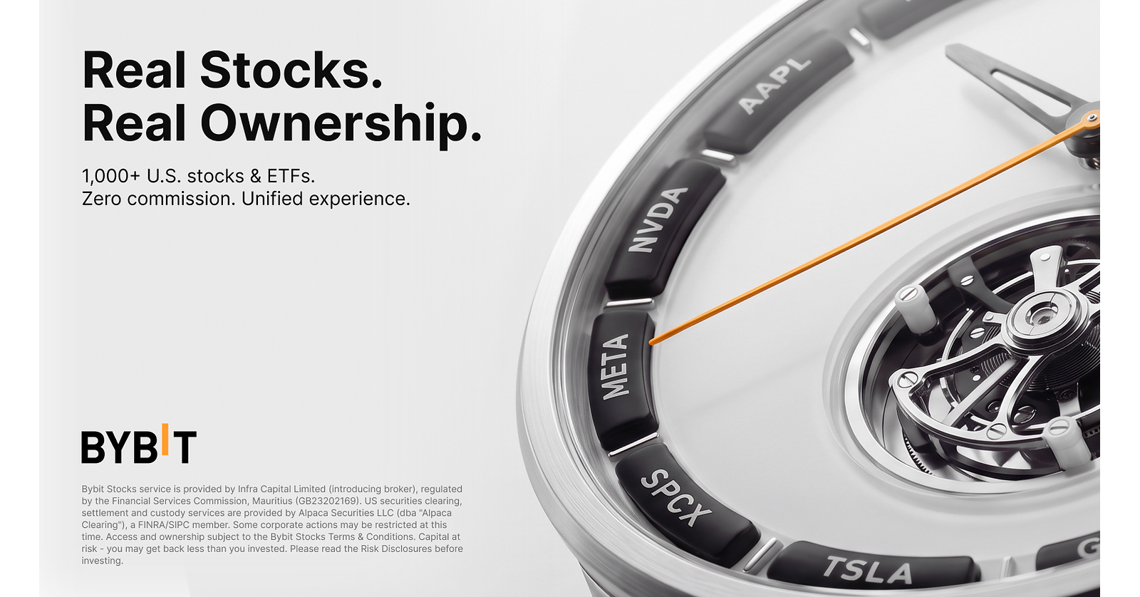 Bybit Supports Stocks Trading, Giving Eligible Global Users Access to 1,000+ U.S. Stocks and ETFs