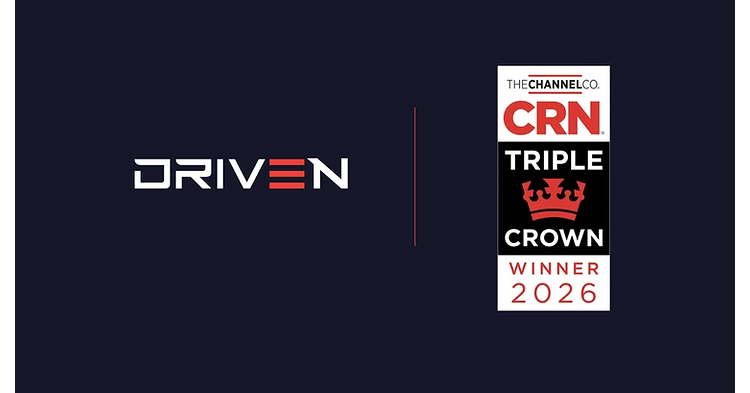 Driven Tech Honored as a CRN Triple Crown Award Winner for 2026