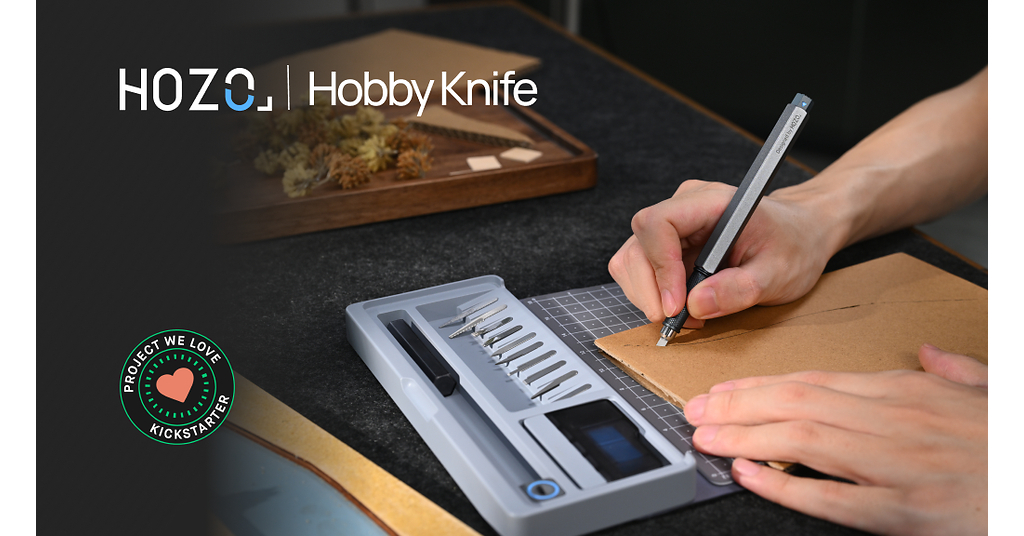 HOZO Hobby Knife: A Maker's Workspace That Unfolds Anywhere, Launches on Kickstarter
