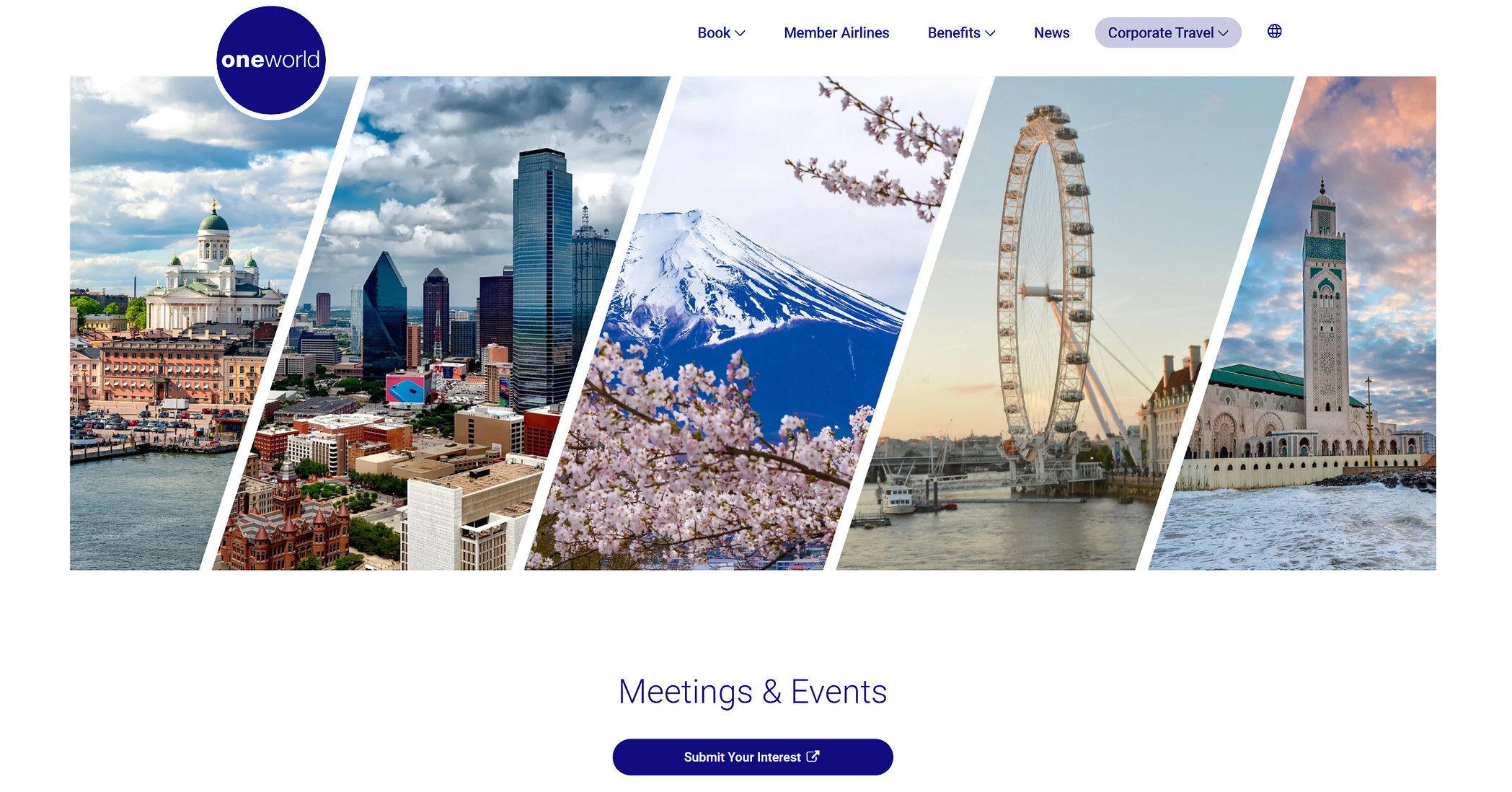 oneworld Relaunches Meetings & Events Sales Tool as New Research Reveals the Future of Global Gatherings