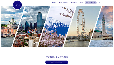 oneworld Relaunches Meetings &amp; Events Sales Tool as New Research Reveals the Future of Global Gatherings