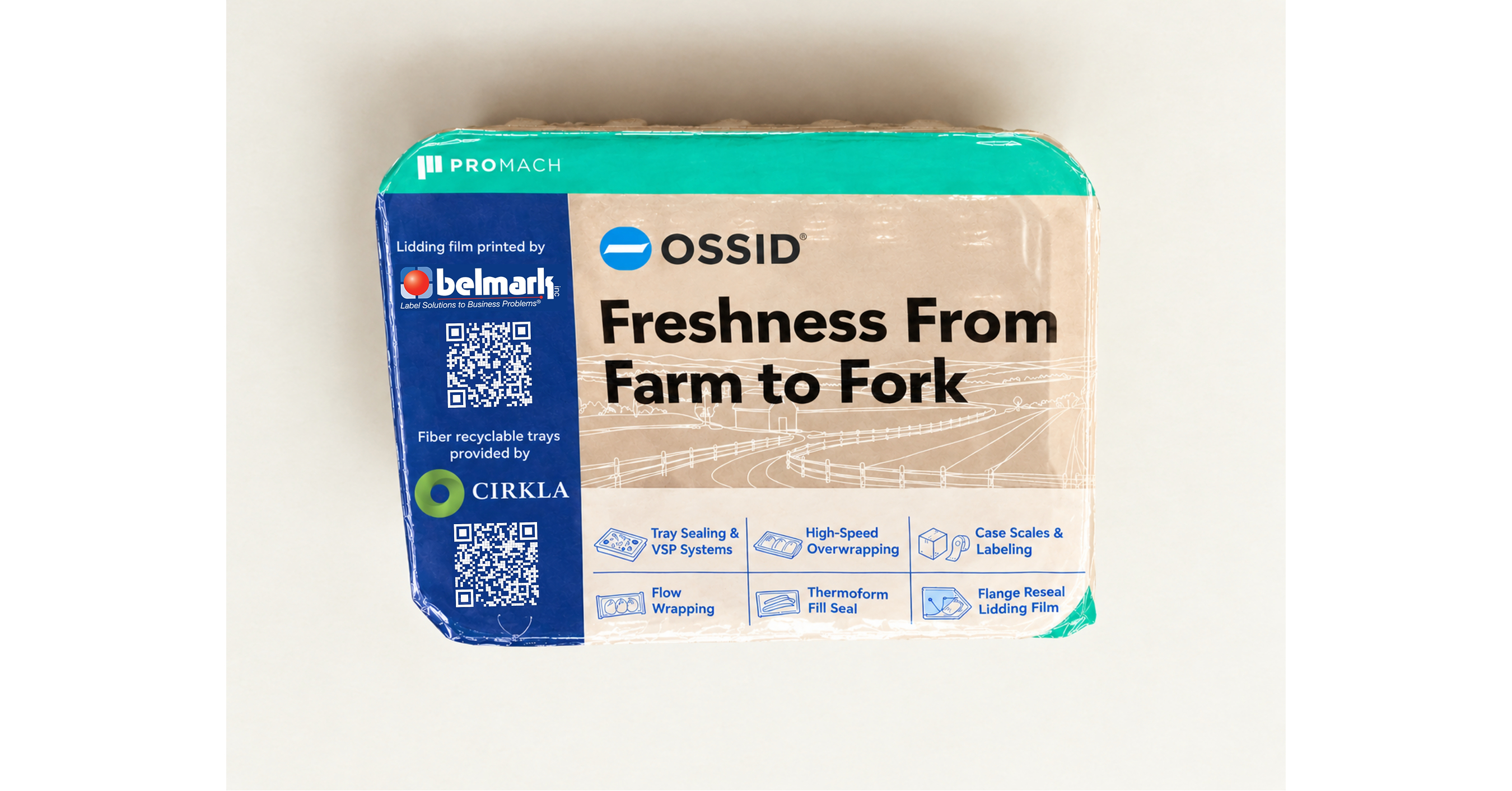 Cirkla, Belmark, and Ossid Unite to Launch the World's First Resealable Fiber Tray Packaging Solution Across Food…