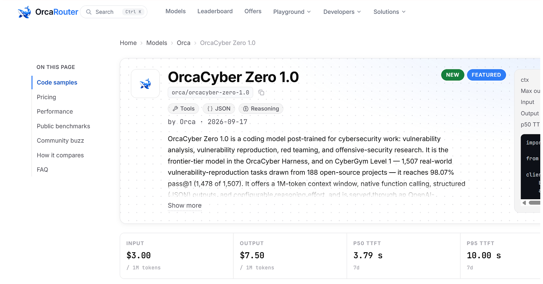 Continuum AI Introduces OrcaCyber Zero 1.5, a Frontier Cybersecurity Reasoning Model