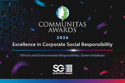 Scientific Games Earns 2026 Communitas Award for Excellence in Corporate Social Responsibility