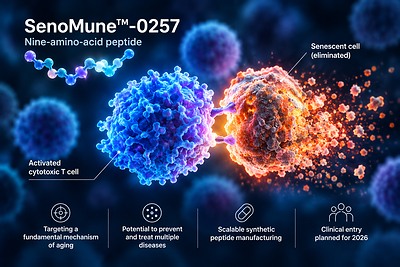 Immorta Bio Pioneers AI-Designed Senolytic Immunotherapy Targeting Diseases of Aging