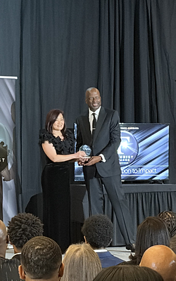 Migo Szeman Ng, Ph.D., from our @Electrochemical Safety Research Institute, received an Energy Pioneer Award for advancing knowledge in electrochemical and energy storage safety.