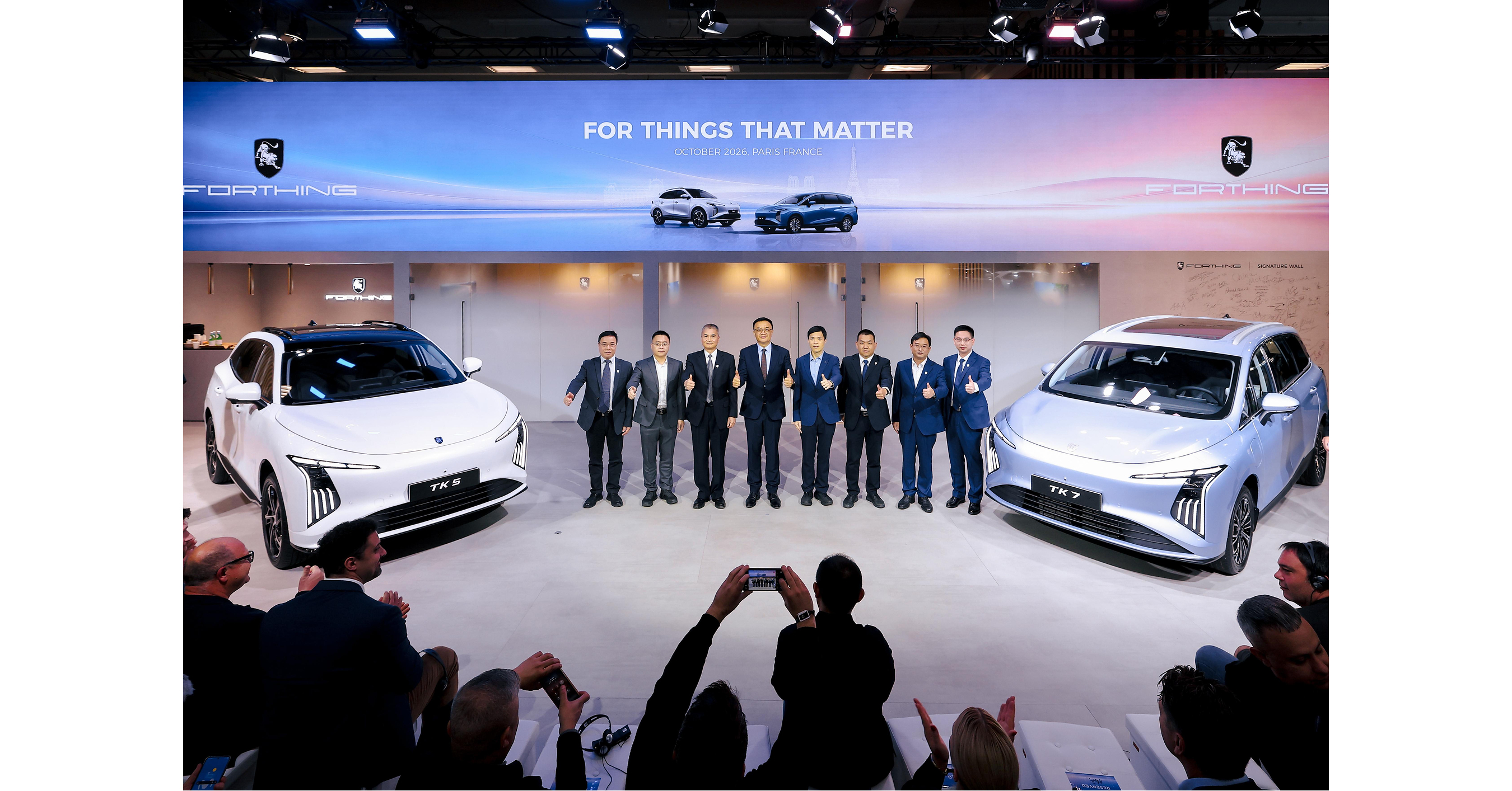 FORTHING presenta la serie TK en el Sal&oacute;n del Autom&oacute;vil de Par&iacute;s