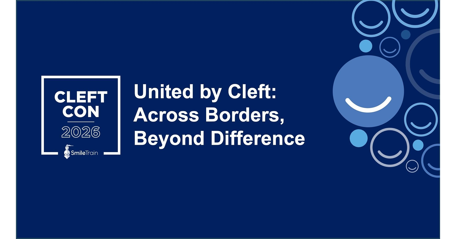Smile Train to Bring Global Cleft Community Together for Sixth Annual Virtual Cleft Con