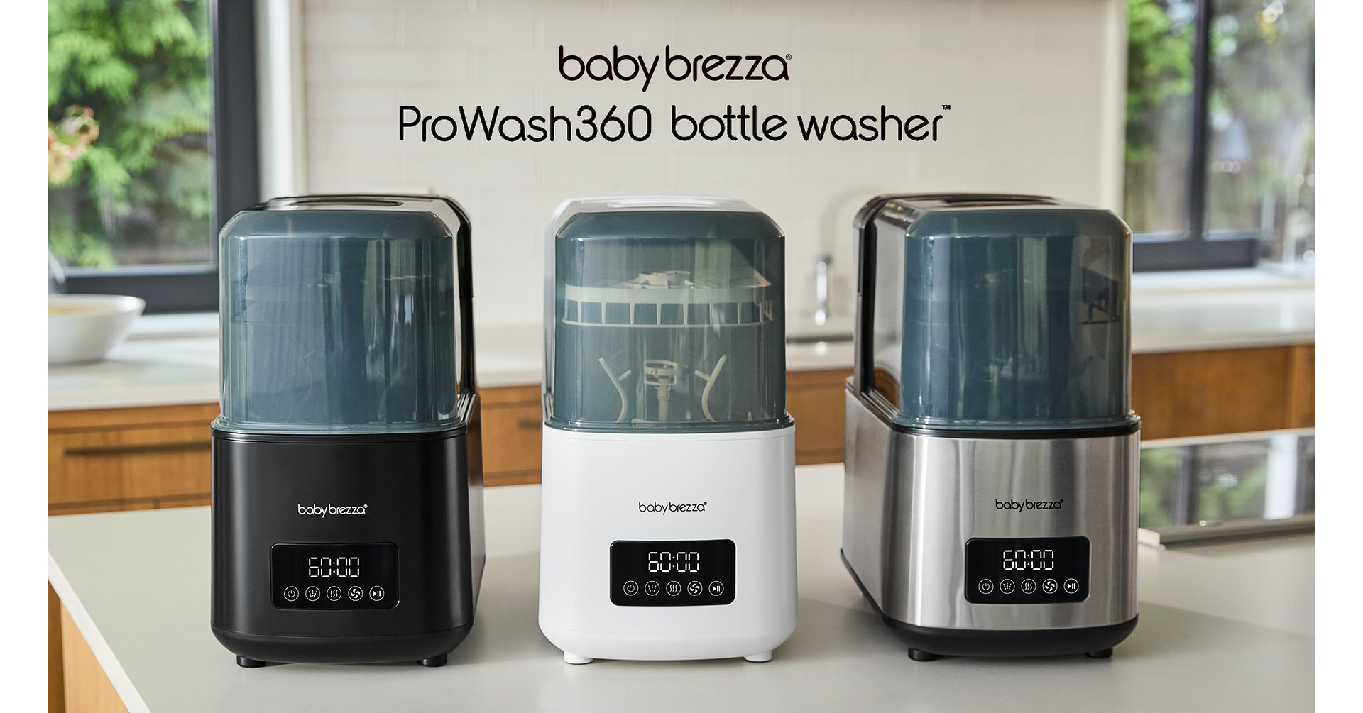 Baby Brezza Advances Bottle Washing with the Launch of the ProWash360™ Bottle Washer, Sterilizer and Dryer