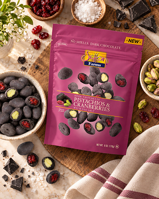 prweb.com - Setton Farms - Setton Farms Launches New Dark Chocolate Pistachios & Cranberries with Sea Salt