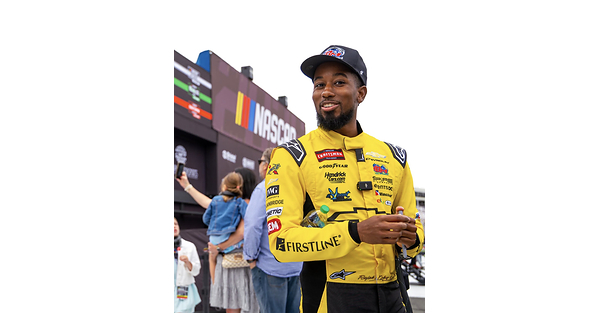 Firstline Brands Names NASCAR Driver Rajah Caruth WavEnforcer Brand Ambassador