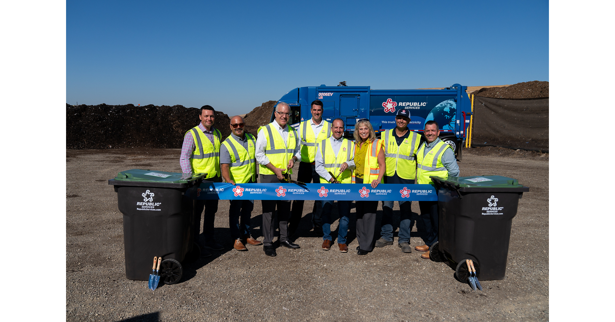 California Turns More Green Waste into Compost with Expanded Republic Services Organics Facility