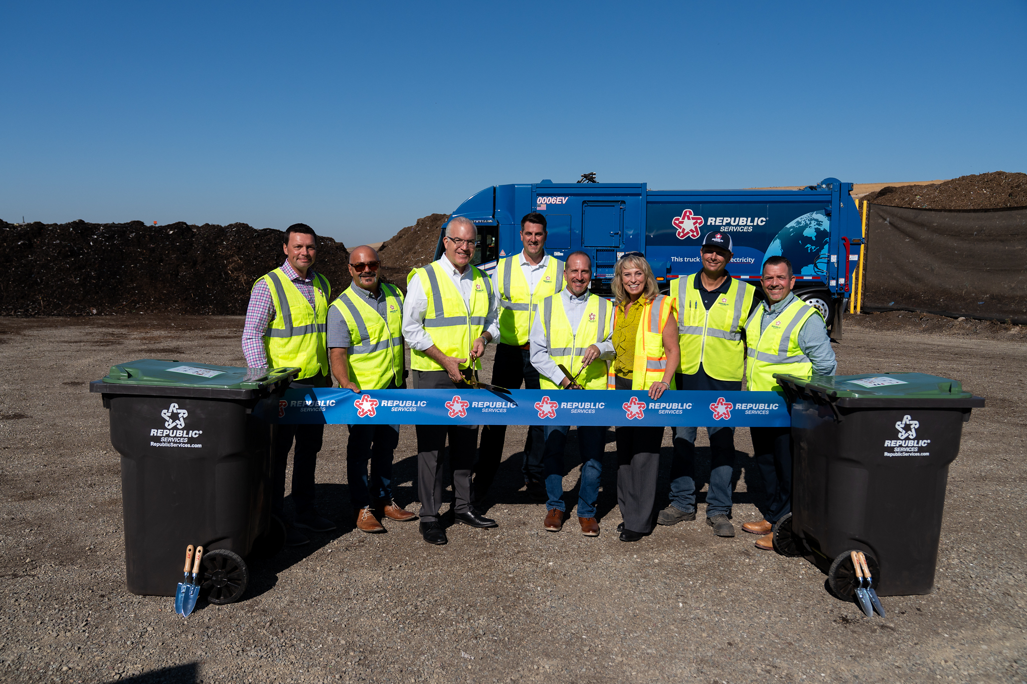 California Turns More Green Waste into Compost with Expanded Republic Services Organics Facility