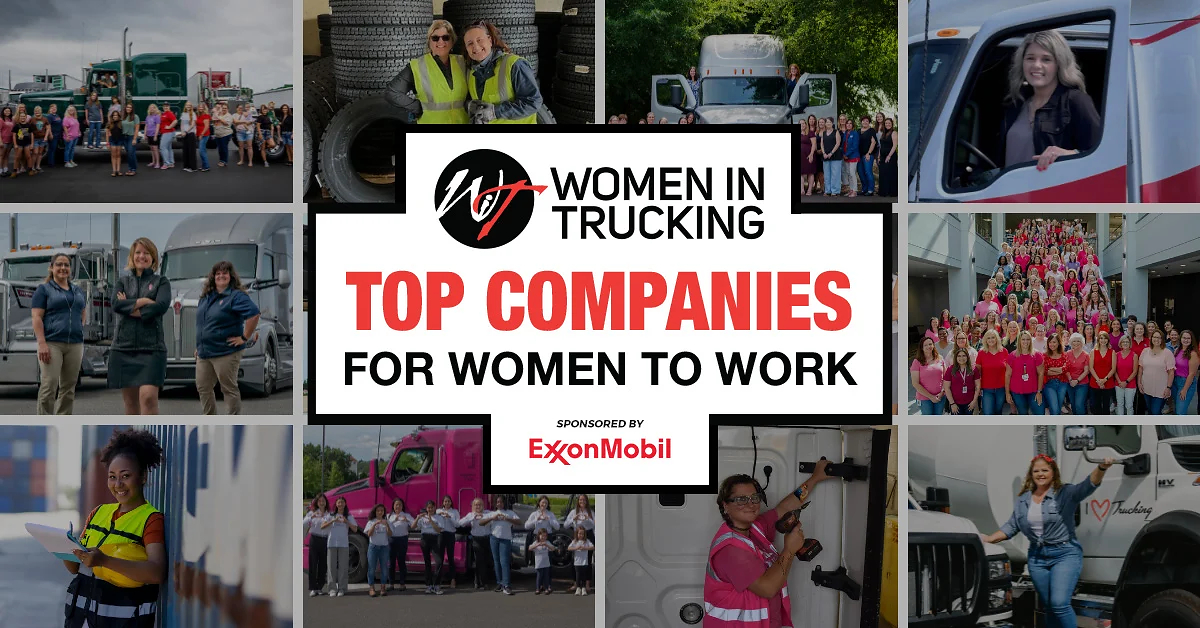 Women In Trucking Association Names 2026 Top Companies for Women to Work in Trucking