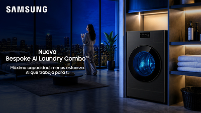 Samsung México lanza su nueva Bespoke AI Laundry Combo 2026: un lavado en casa cómodo con una experiencia todo en uno
