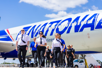 National Airlines Passenger Aircraft