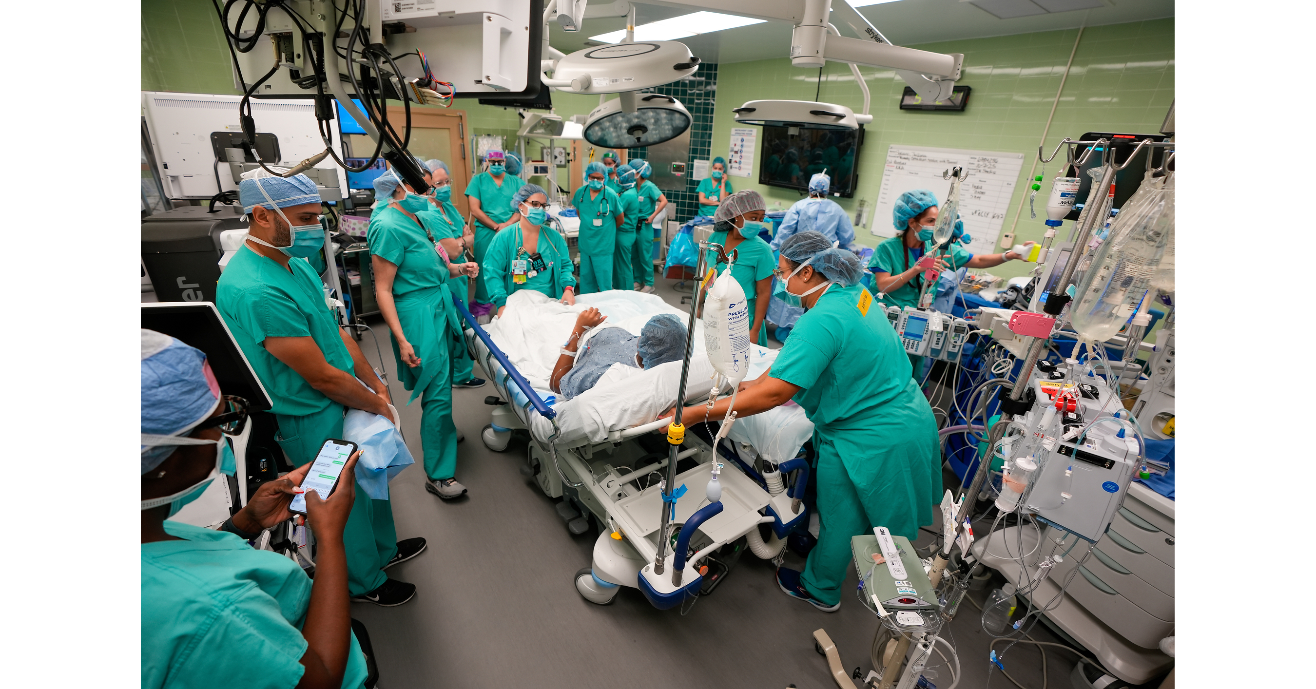 More Than 30 Caregivers Coordinate Rare Procedure to Help Baby Breathe Before Birth Is Complete