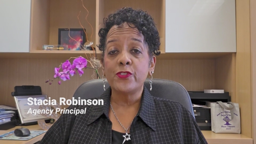 Stacia Robinson, Agency 