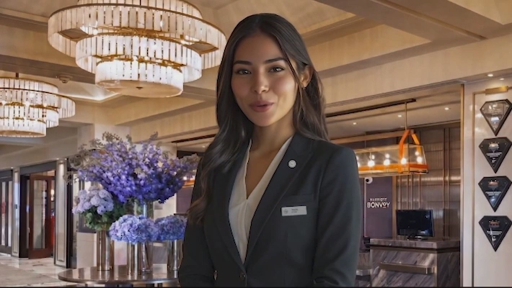 Sheraton Universal Hotel AI Host Rosa