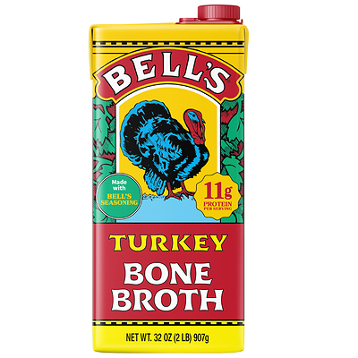 Bell's NEW High Protein Turkey Bone Broth