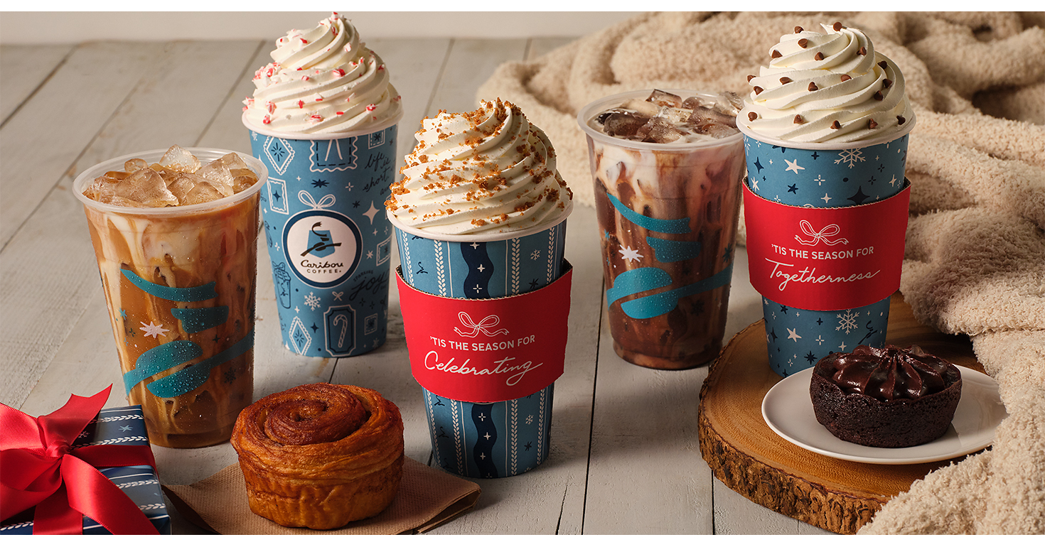 Caribou Coffee® debuts Cookie Butter® lineup alongside returning holiday favorites, available starting Nov. 2