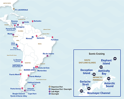 Princess Cruises Unveils Expansive 2028-2029 Americas Season with Return to the Amazon
