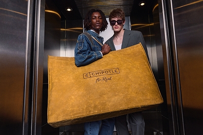 Measuring 36 inches wide, 24 inches tall and 12 inches deep, the limited-edition Big Ass Chipotle Bag reimagines Chipotle’s iconic takeout bag at a massive scale.
