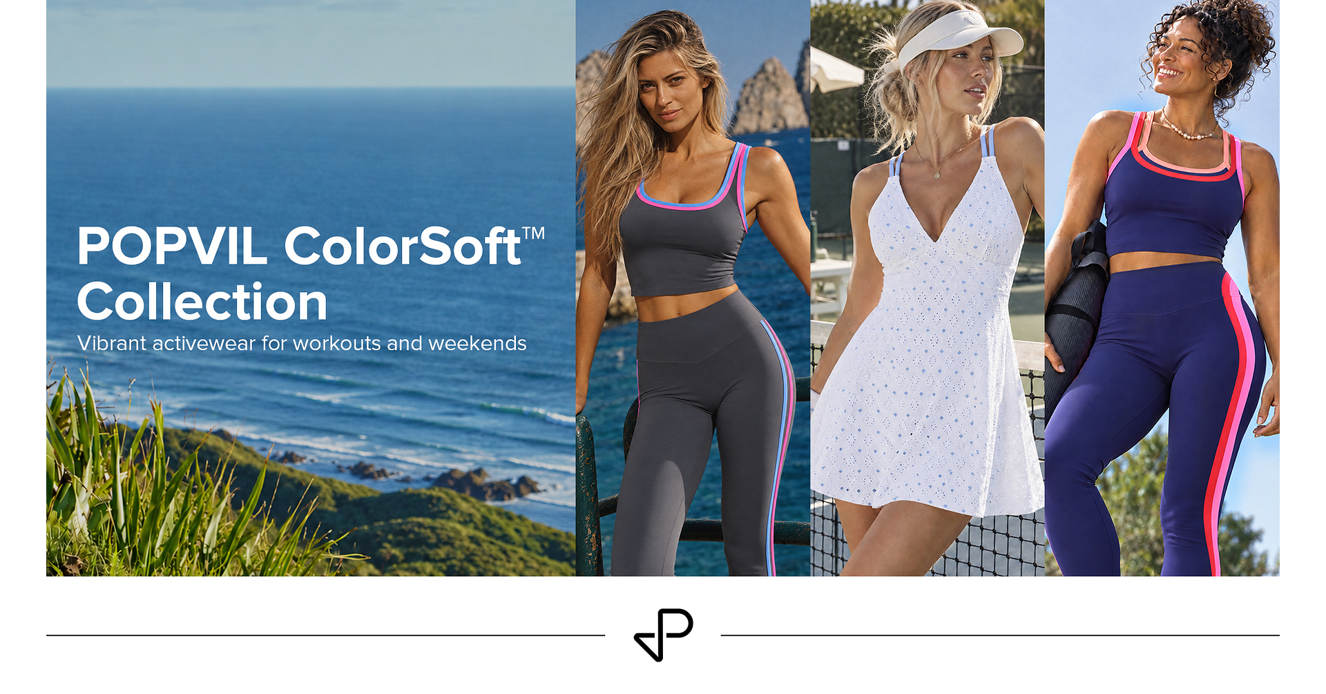 Fast-Growing DTC Brand POPVIL Launches ColorSoft™ Activewear Collection