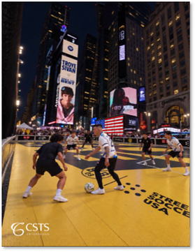 CSTS and BVB successfully launched a high-energy joint campaign in Times Square New York on Oct 10th, 2026 CSTS and BVB successfully launched a high-energy joint campaign in Times Square New York on Oct 10th, 2026