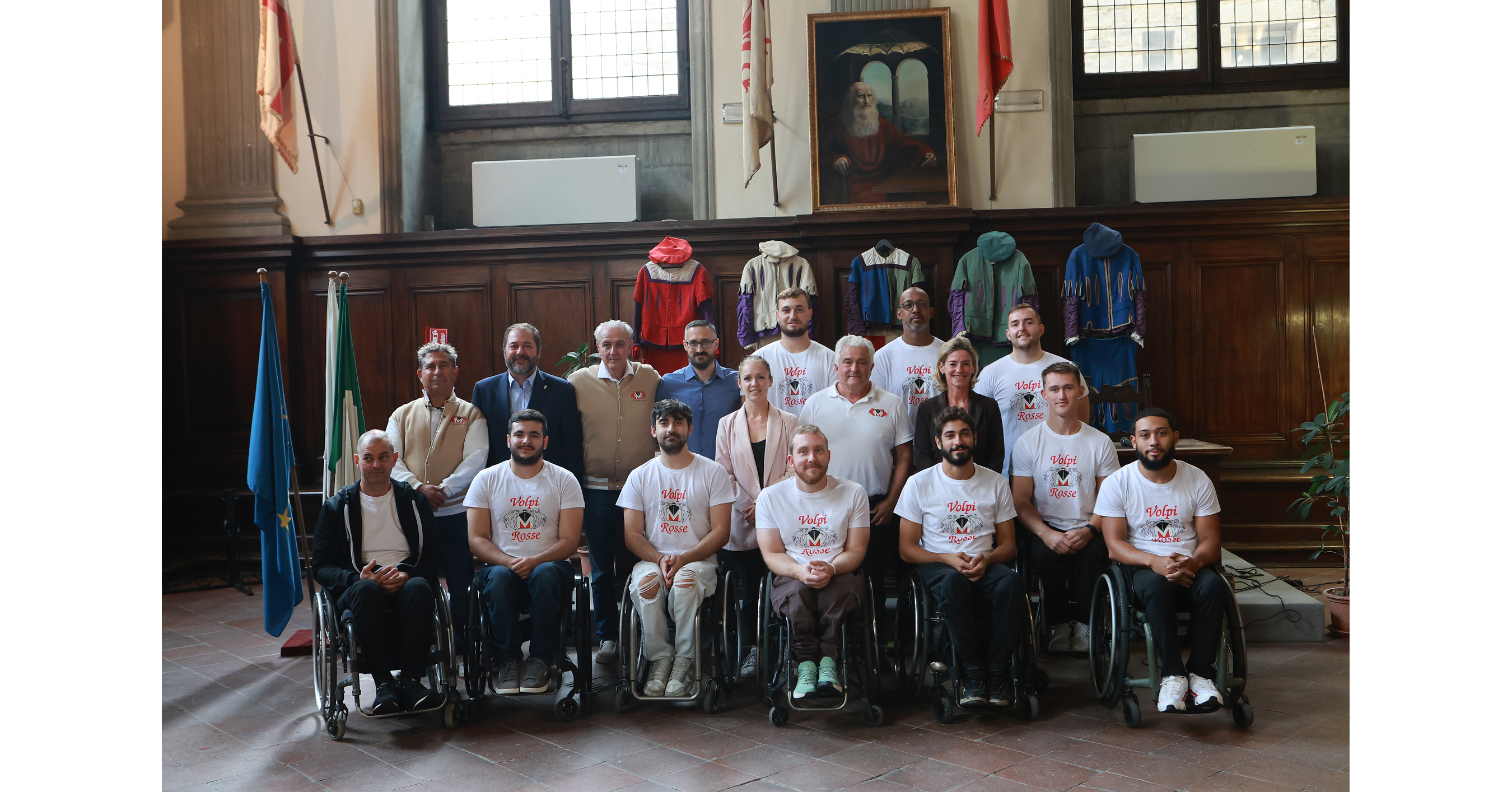 Basket-ball en fauteuil roulant : Volpi Rosse Menarini mise sur les jeunes talents pour la nouvelle saison