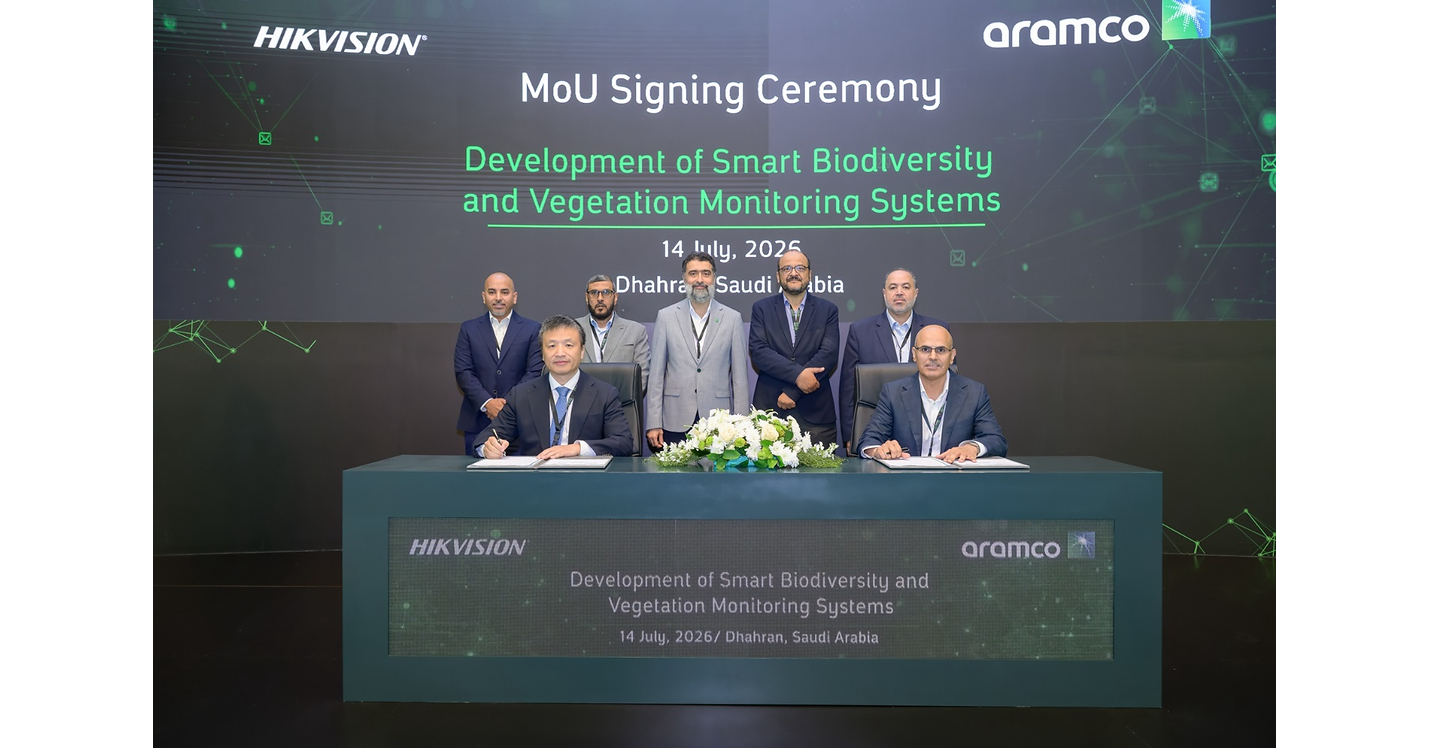 Hikvision and Aramco sign Memorandum of Understanding to explore AI-driven environmental monitoring and biodiversity solutions