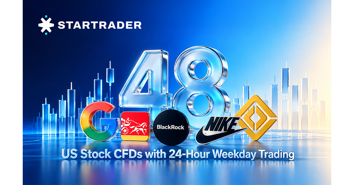 STARTRADER Adds 48 US Stock CFDs with 24-Hour Weekday Trading