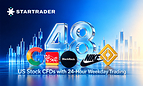 STARTRADER Adds 48 US Stock CFDs with 24-Hour Weekday Trading