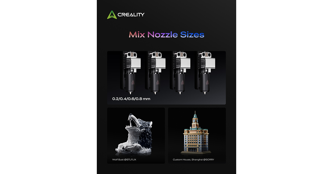 Creality K3 Opens for Pre-Order at $849, Advancing Multi-Color 3D Printing