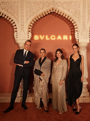 BVLGARI MARKS ITS FIRST GLOBAL DIWALI CAMPAIGN 'PASSING THE LIGHT' WITH AN EXCLUSIVE EVENT AT THE JAIPUR CENTRE FOR ART