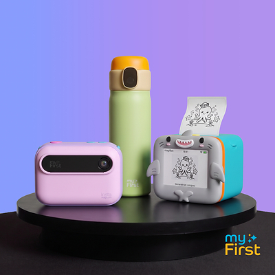 myFirst Unveils Insta magiCam, Insta magiBox, and CareSip, Leading a New Lineup Designed for Growing Minds