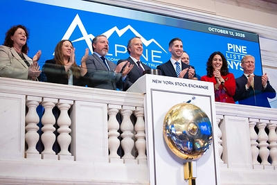 Alpine Income Property Trust at NYSE October 12