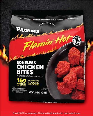 Pilgrim's® Brings New FLAMIN' HOT® Chicken Tenders and Bites to the Freezer Aisle