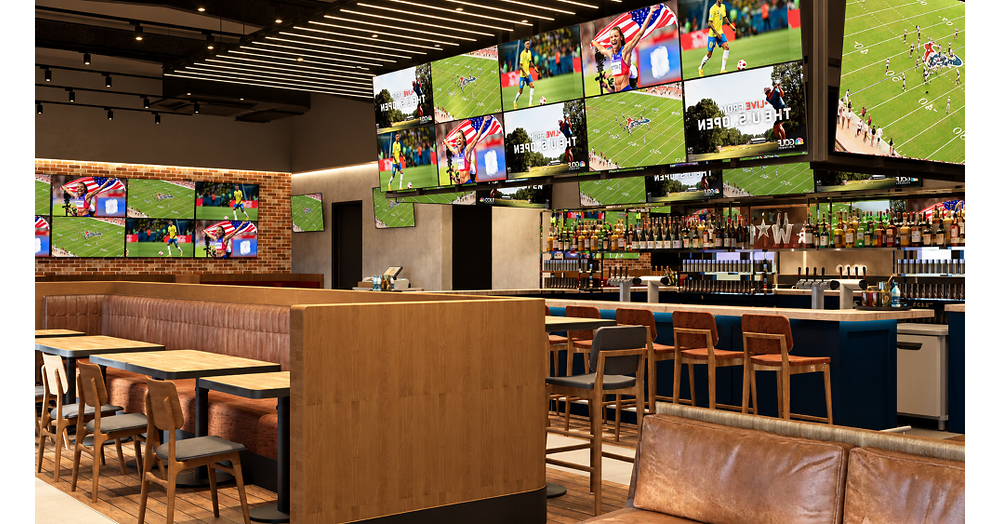 Walk-On's Sports Bistreaux Reveals First Look Inside Its Next-Generation Sports Bar Model