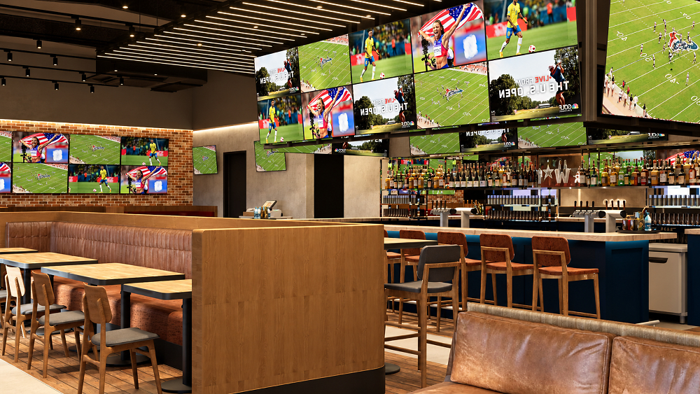 Walk-On's Sports Bistreaux Reveals First Look Inside Its Next-Generation Sports Bar Model