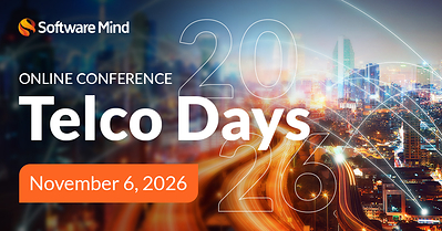 La IA agéntica y la seguridad de las redes serán protagonistas en Telco Days 2026 de Software Mind, con Telefónica, Amdocs e IBM