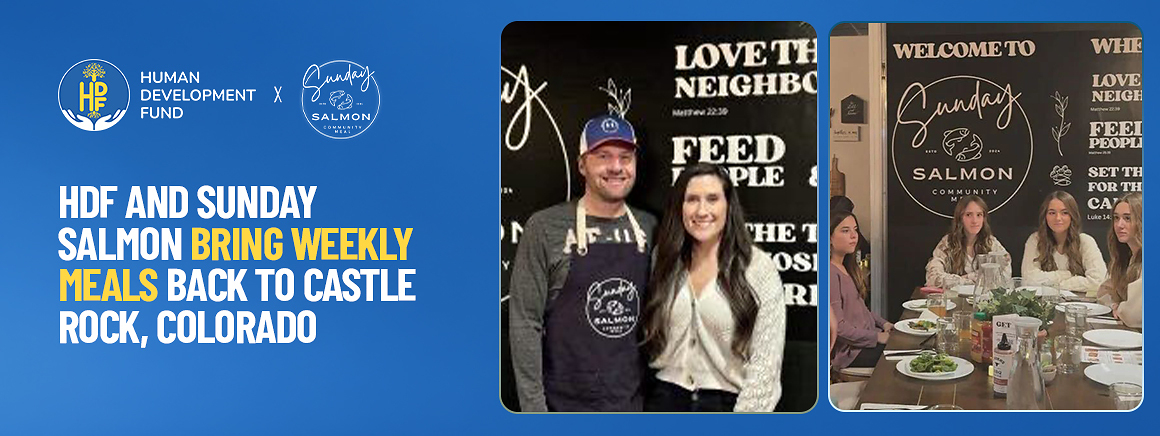 Human Development Fund Partners with Sunday Salmon to Restore and Expand Meal Deliveries in Castle Rock, Colorado