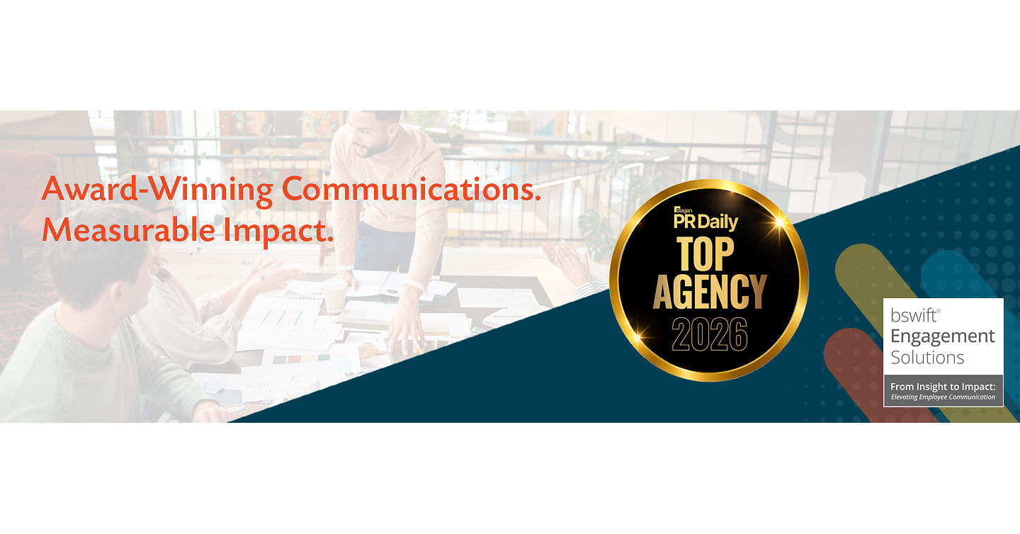 bswift Engagement Solutions Adds PR Daily Top Agency Honor to Its Growing List of Award Wins